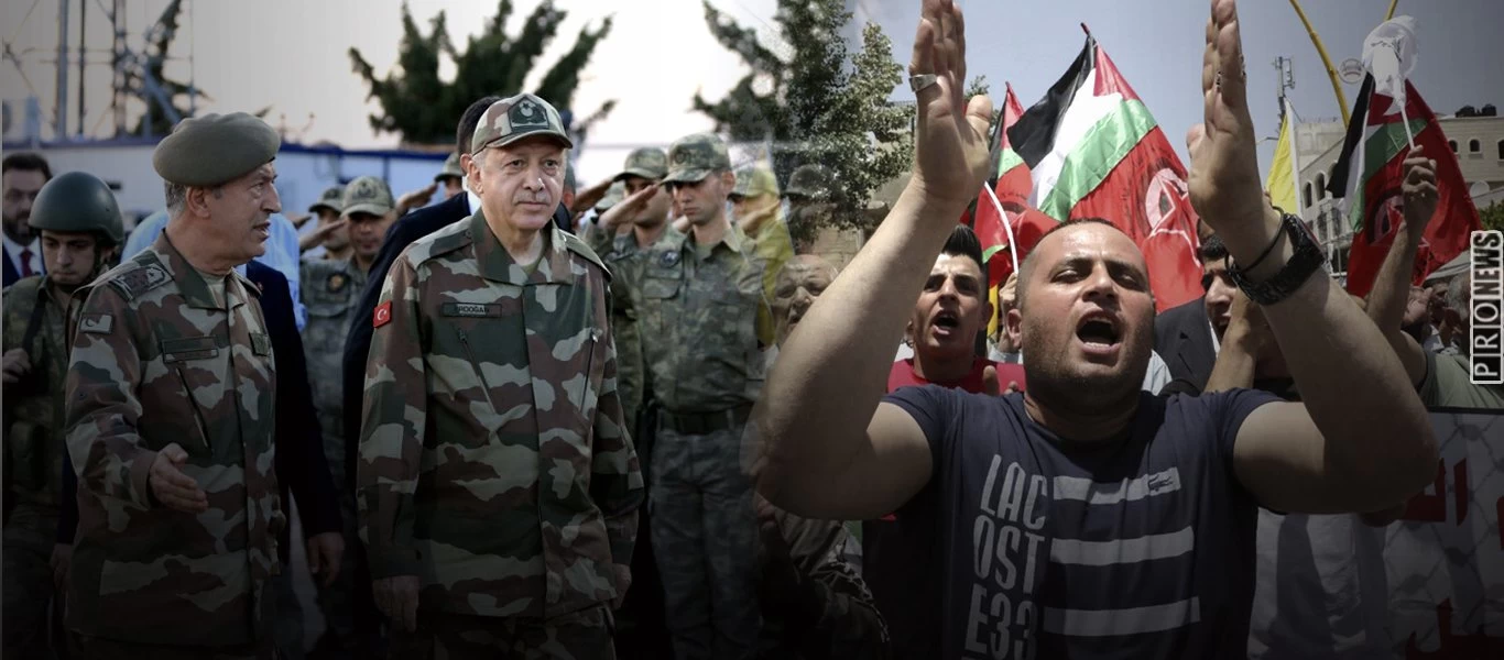  Ιερουσαλήμ: Χιλιάδες Παλαιστίνιοι κάλεσαν τον Ερντογάν να επέμβει στρατιωτικά - «Για όνομα του θεού στείλε στρατό»!